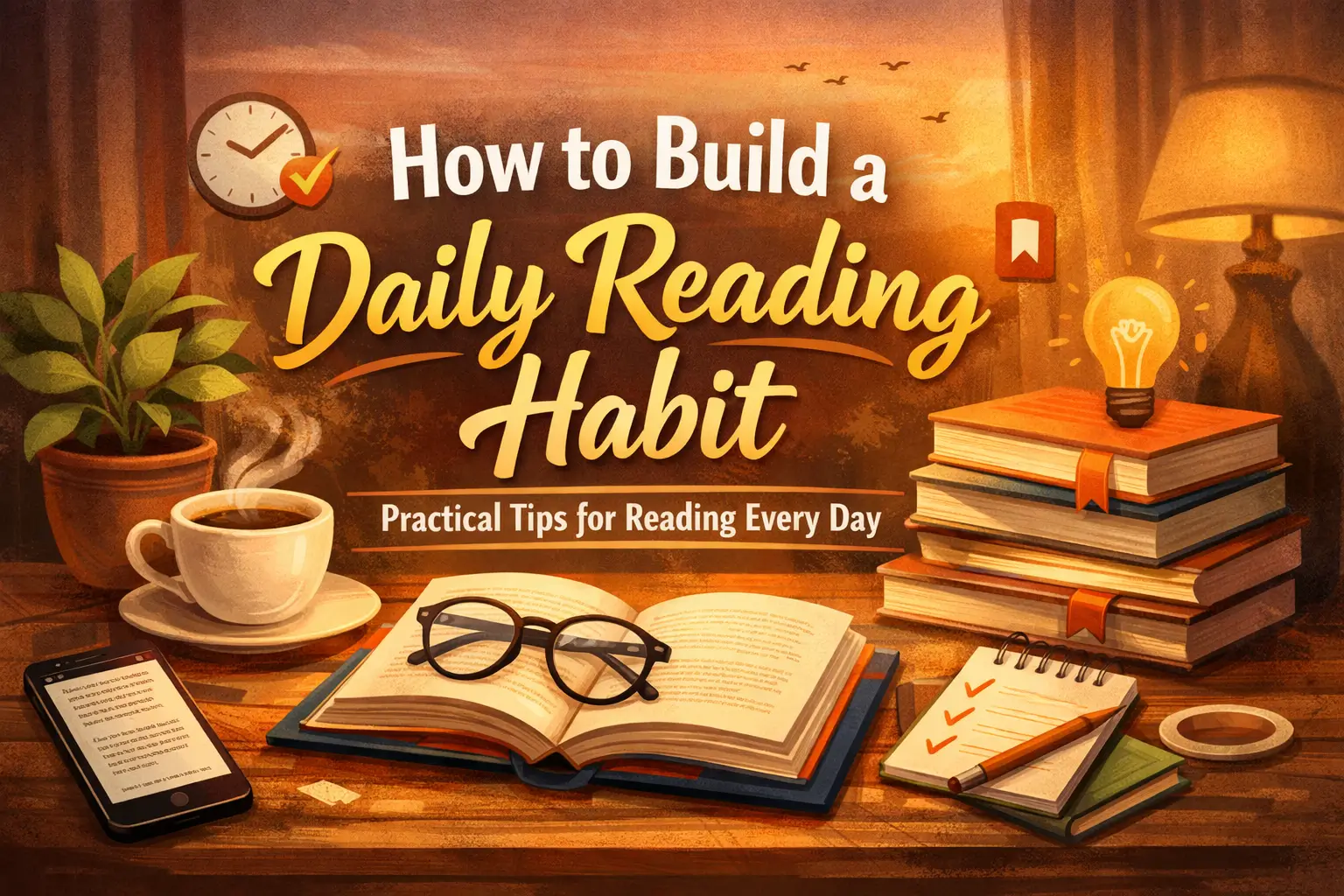 How to Build a Daily Reading Habit (A Practical Guide That Actually Works)