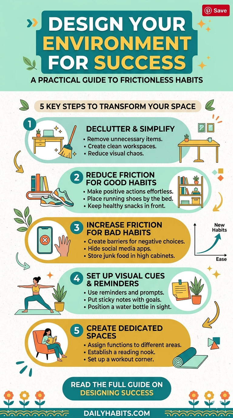 How to Design Your Environment for Success (A Practical Guide to Frictionless Habits)