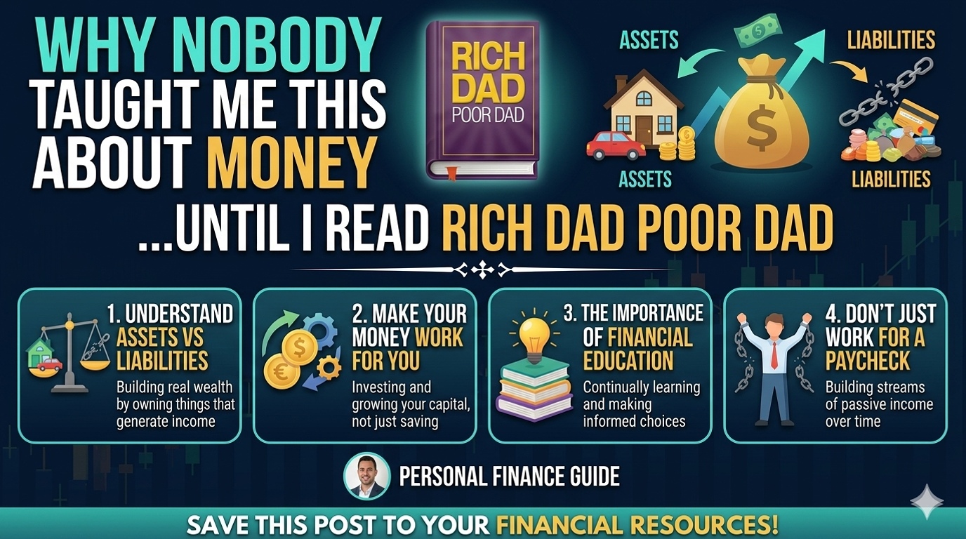 Why Nobody Taught Me This About Money — Until I Read Rich Dad Poor Dad
