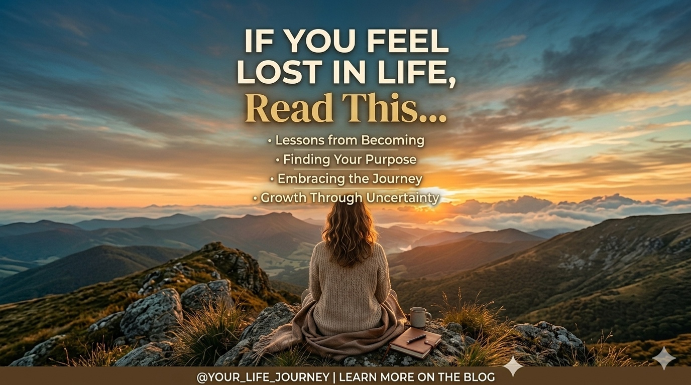 If You Feel Lost in Life, Read This… Lessons from Becoming