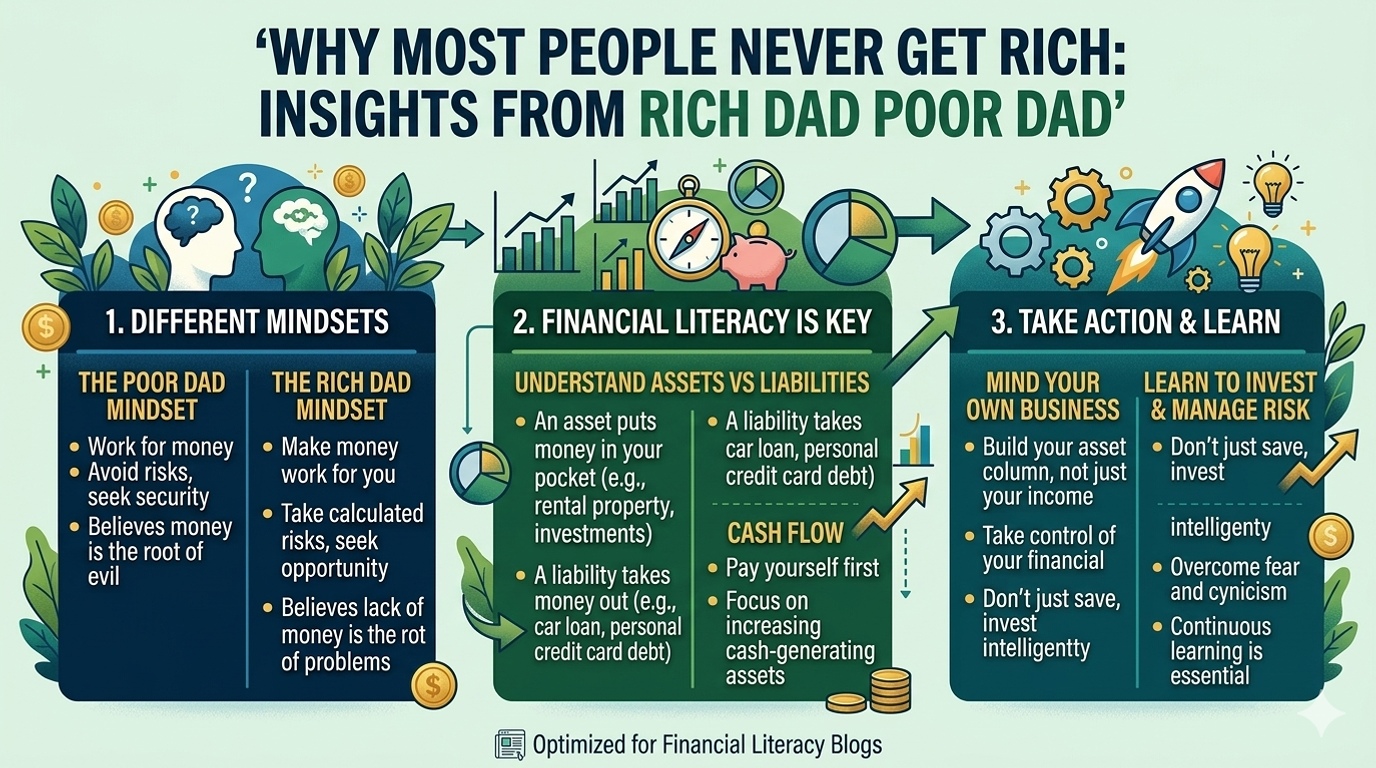 After Reading Rich Dad Poor Dad, I Realized Why Most People Never Get Rich