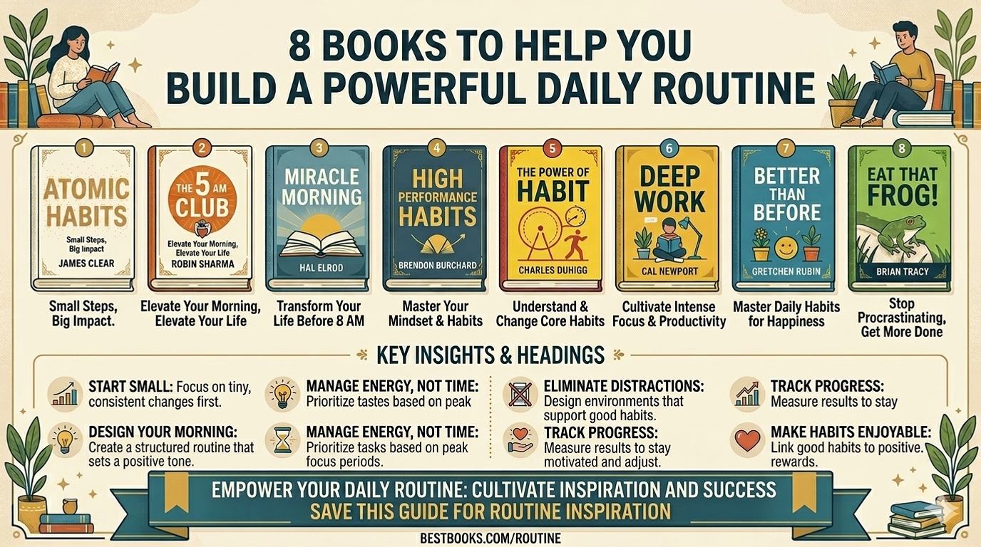 8 Books to Help You Build a Powerful Daily Routine