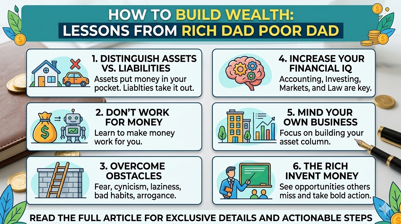 How to Build Wealth: Lessons I Learned From Rich Dad Poor Dad