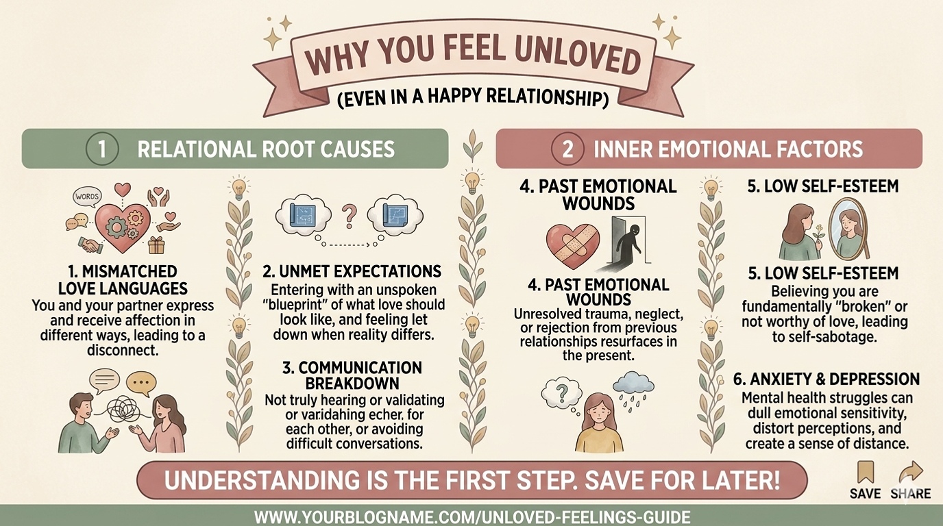 Why Some People Feel Unloved Even in Happy Relationships