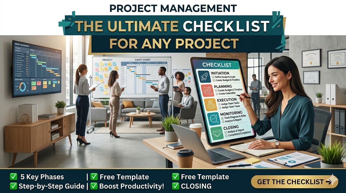 The Ultimate Project Management Checklist for Any Project