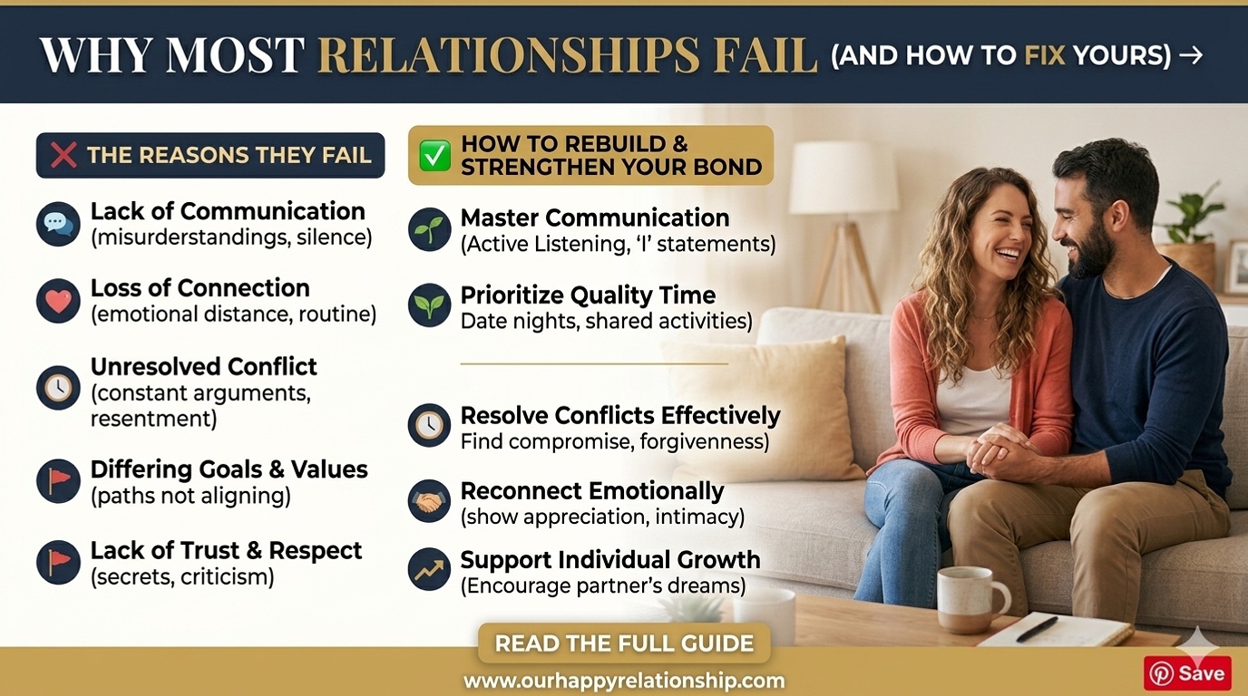 Why Most Relationships Fail (And How to Fix Yours)