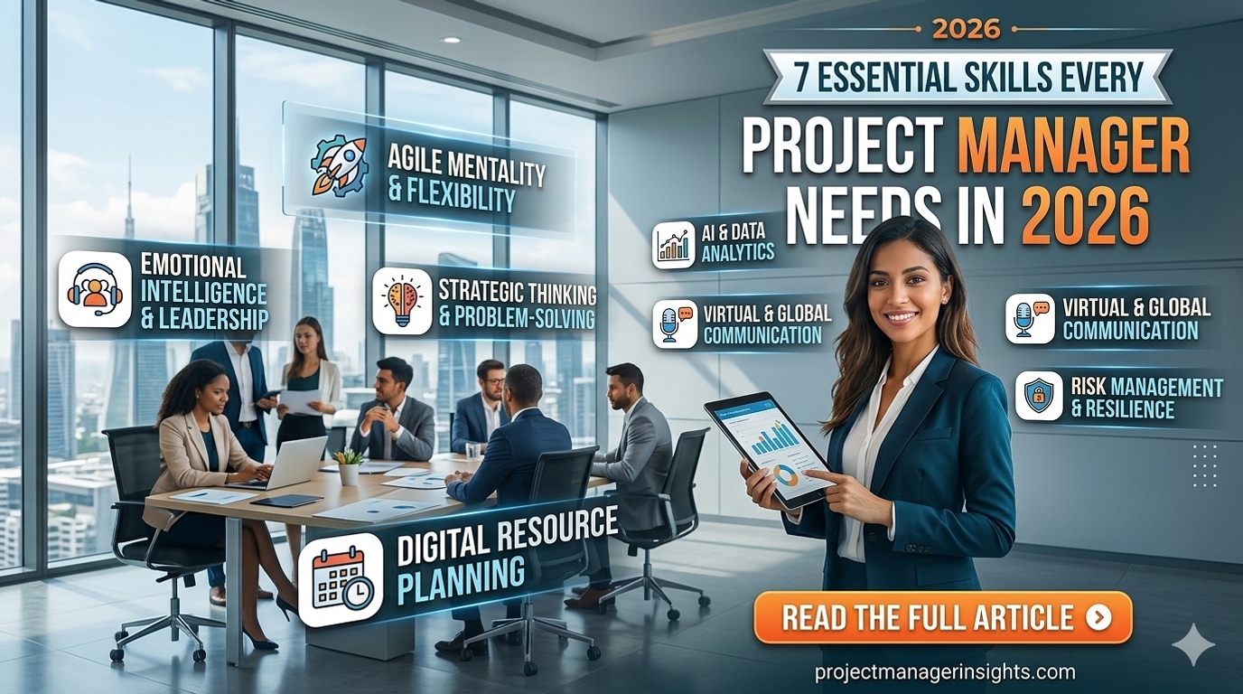 7 Skills Every Project Manager Needs in 2026