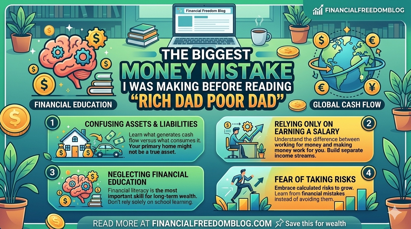 The Biggest Money Mistake I Was Making Before Reading Rich Dad Poor Dad